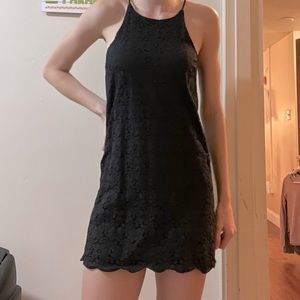 Black Lace Dress